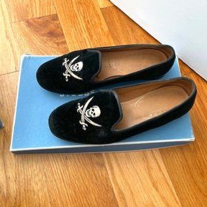 Stubbs & Wootton Pirate Velvet Slippers Women's 7.5